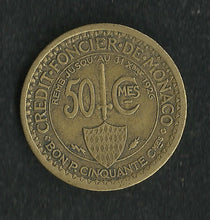 Charger l&#39;image dans la galerie, Monaco : 50 Centimes 1924

