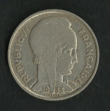 Charger l&#39;image dans la galerie, 5 Francs Bazor 1933
