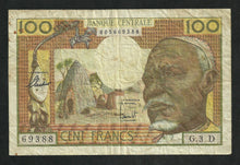 Charger l&#39;image dans la galerie, Afrique équatoriale : 100 Francs 1963
