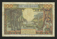 Charger l&#39;image dans la galerie, Afrique équatoriale : 100 Francs 1963
