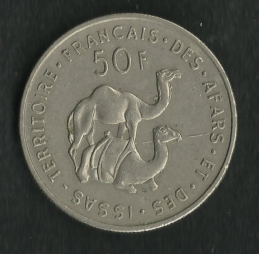 Afars & Issas : 50 Francs 1970