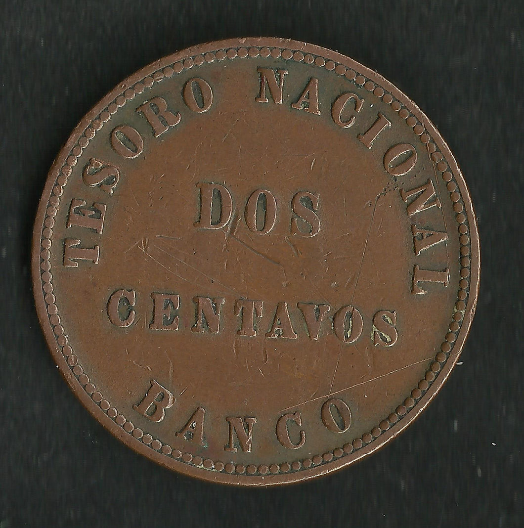 Argentine : 2 Centavos 1854