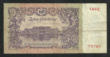 Charger l&#39;image dans la galerie, Autriche : 10 Shillings 1950
