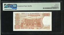 Charger l&#39;image dans la galerie, Belgique : 50 Francs 1966 ; PMG : Gem UNC 66 ; EPQ
