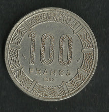 Charger l&#39;image dans la galerie, Centrafrique : 100 Francs 1982
