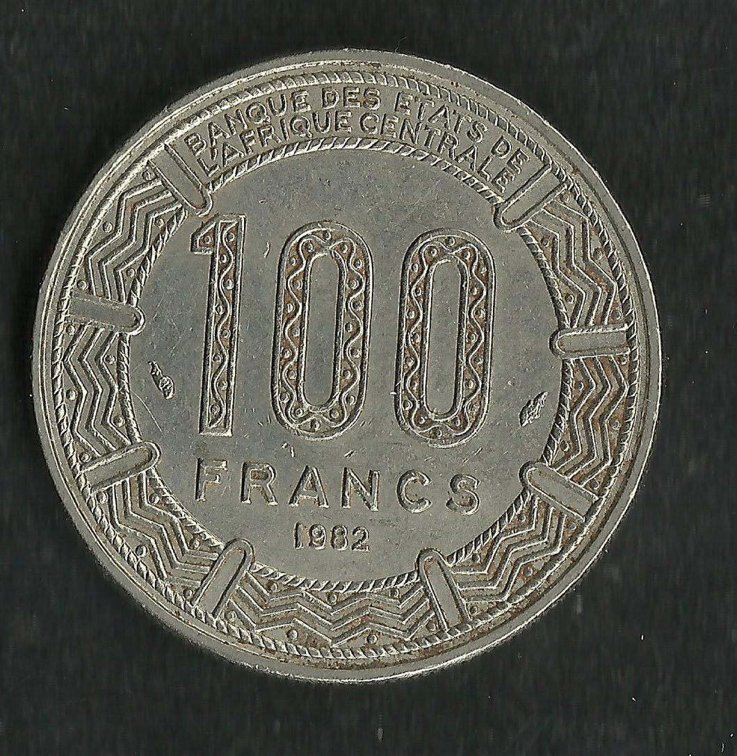 Centrafrique : 100 Francs 1982