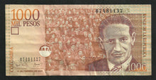Charger l&#39;image dans la galerie, Colombie : 1000 Pesos 2004
