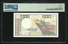 Charger l&#39;image dans la galerie, Djibouti : 500 Francs 1988 ; PMG : Choice UNC 64 ; EPQ
