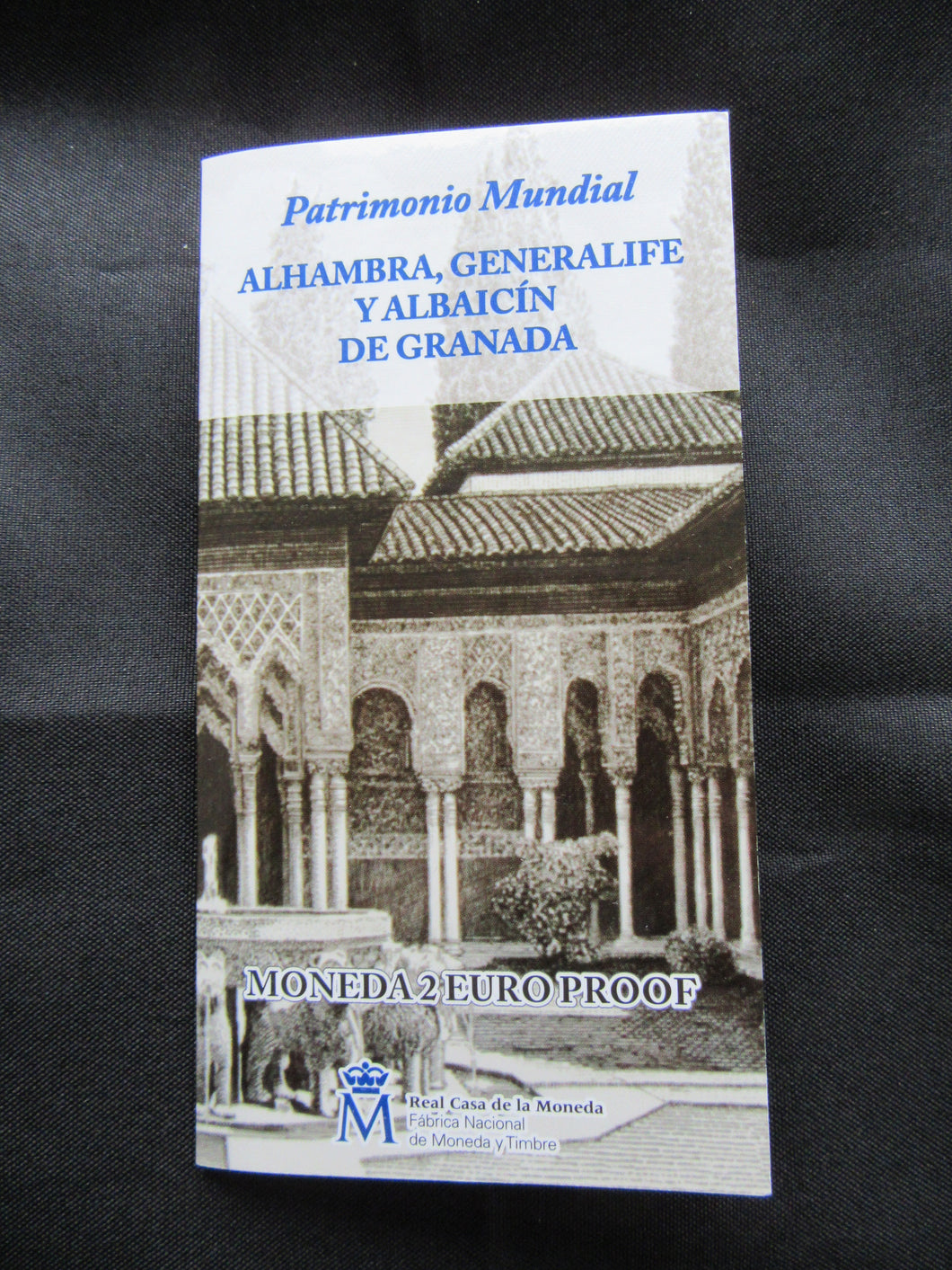 2 Euro Commémorative Coincard BE Proof Espagne 2011 : Alhambra de Grenade