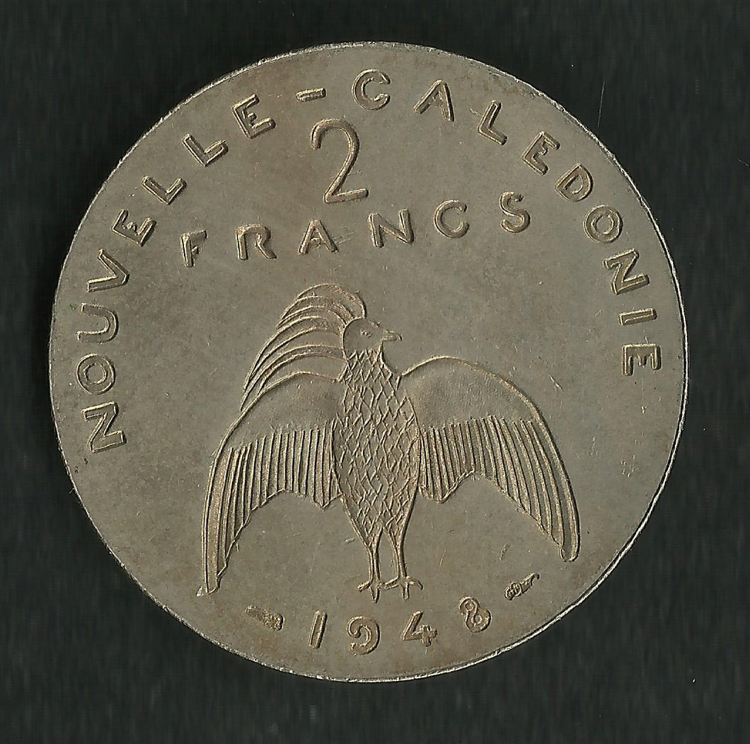 Essai : Nouvelle Calédonie : 2 Francs 1948