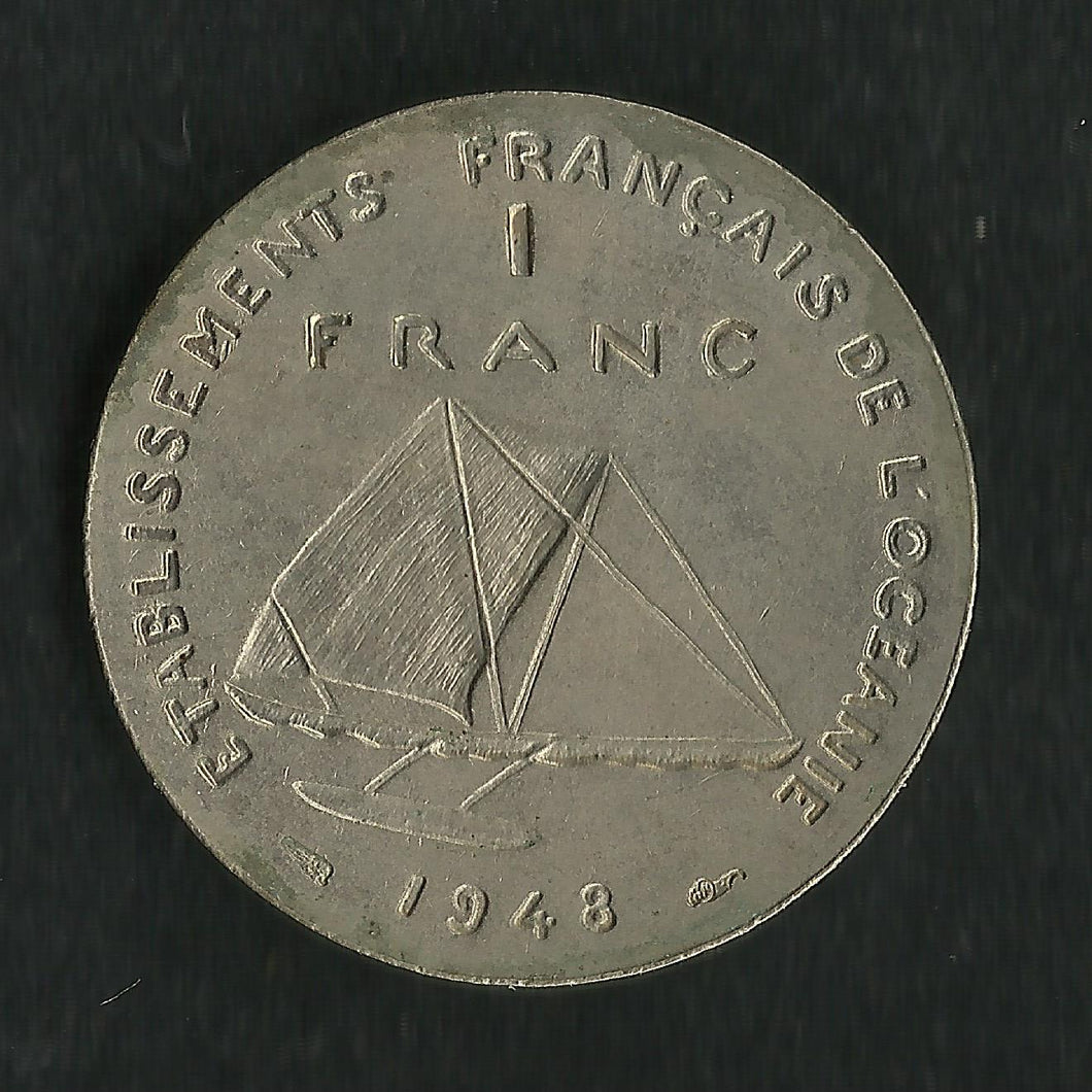 Essai : Océanie : 1 Francs 1948