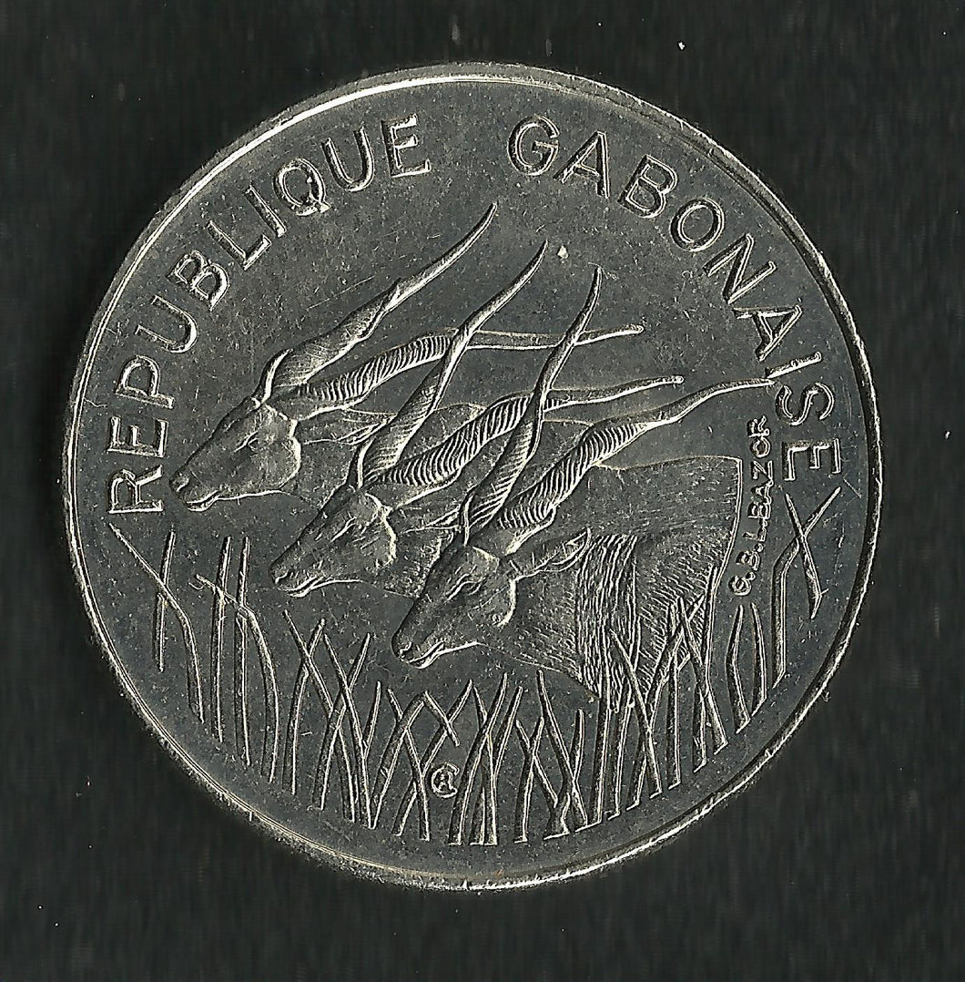 Gabon : 100 Francs 1985 ; Qualité