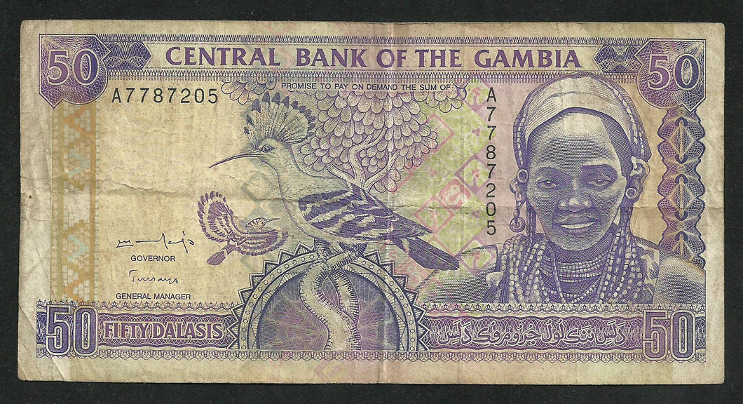 Gambie : 50 Dalasis 1996