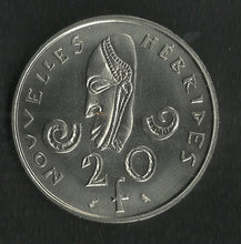Charger l&#39;image dans la galerie, New Hebrides : 20 Francs 1967 UNC
