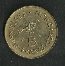 Charger l&#39;image dans la galerie, New Hebrides : 5 Francs 1970
