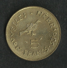 Charger l&#39;image dans la galerie, New Hebrides : 5 Francs 1975
