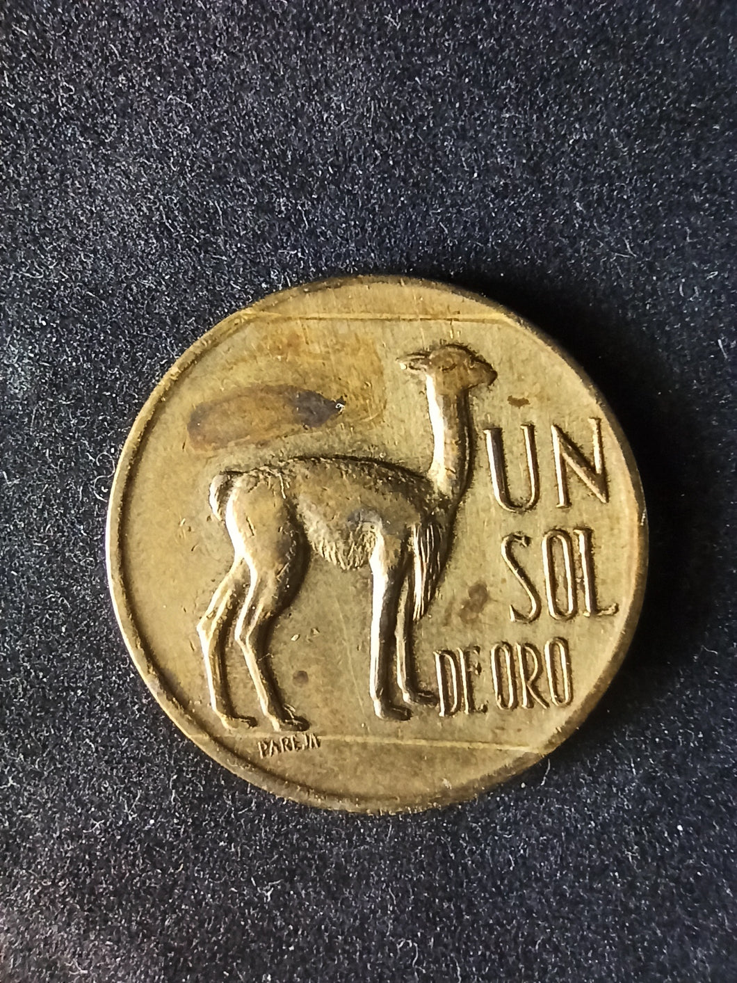 Pérou : 1 Sol 1970 Lama