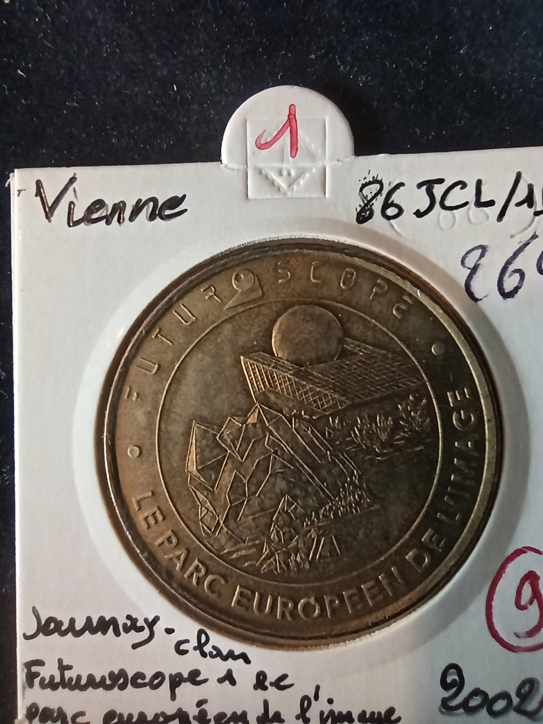 Jeton Monnaie de Paris 85590 : Puy du Fou : Le Parc Européen de l'Image 2002