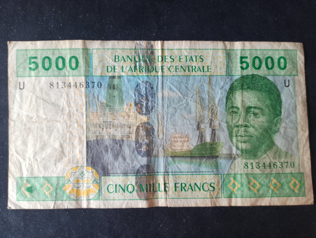 Afrique Centrale : 5000 Francs 2002 U