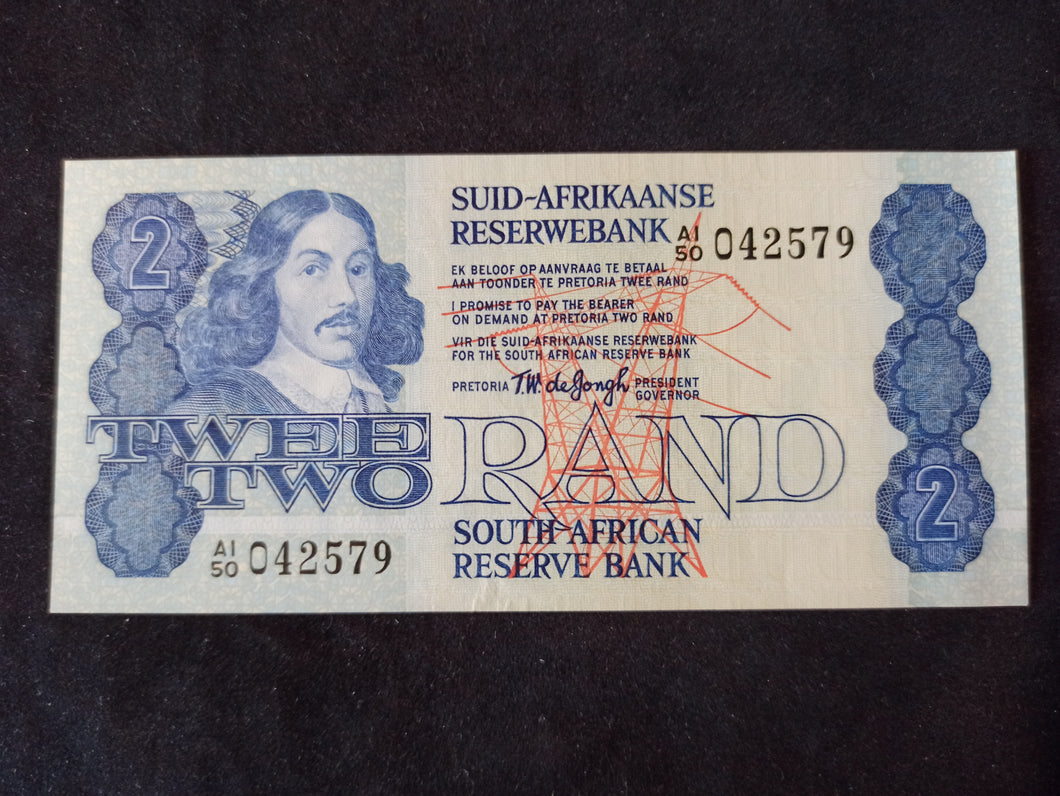 Afrique du Sud : 2 Rand 1978 Presque NEUF