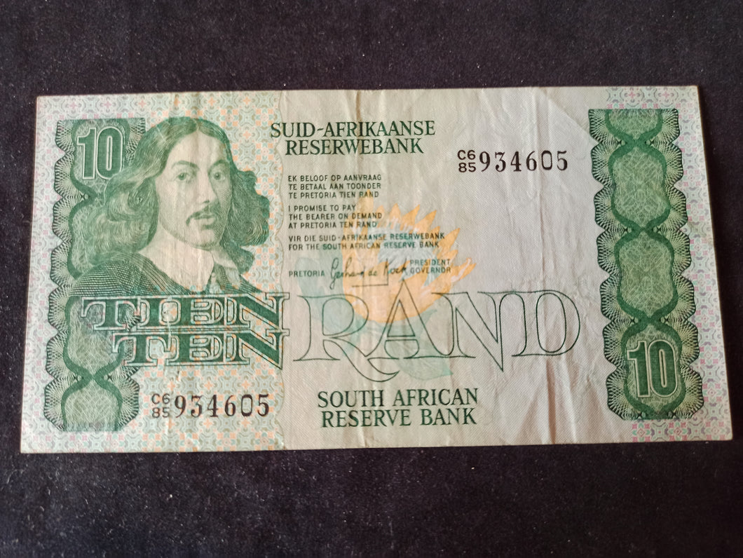 Afrique du Sud : 10 Rand 1981