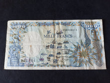 Charger l&#39;image dans la galerie, Tchad : 1000 Francs 1991 ; Année plus rare
