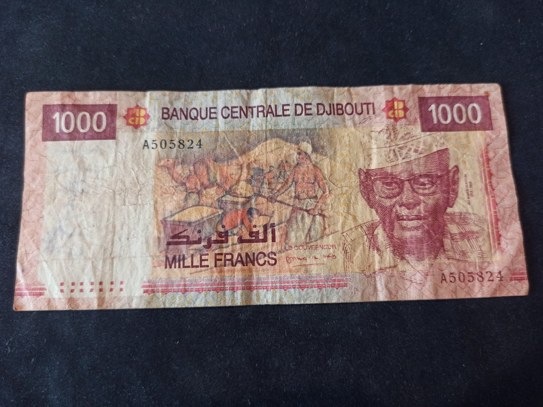 Djibouti : 1000 Francs 2005