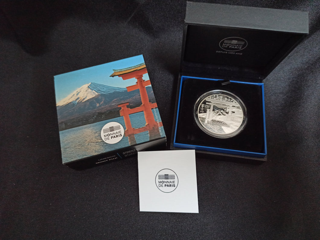 France : 10 Euro Argent BE 2020 : Mont Fuji