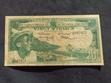 Charger l&#39;image dans la galerie, Congo Belge : 20 Francs 1957
