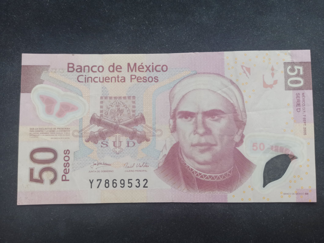 Mexico : 50 Pesos 2005