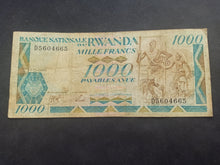 Charger l&#39;image dans la galerie, Rwanda : 1000 Francs 1988
