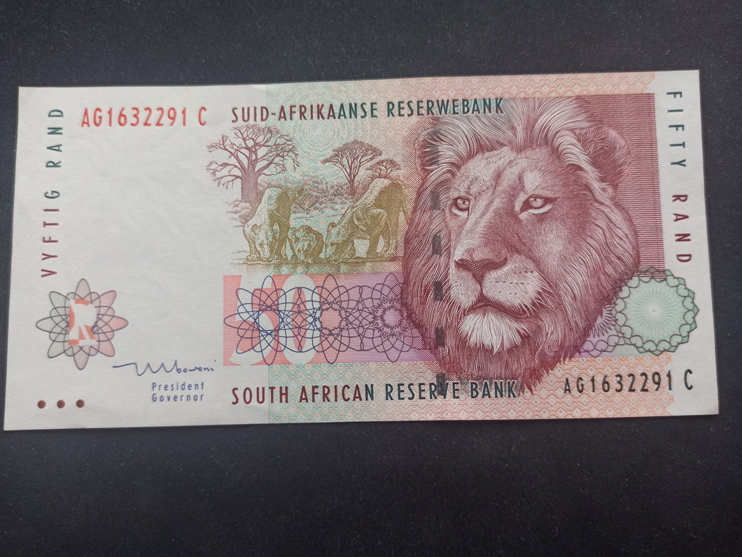 Afrique du Sud : 50 Rand 1999 NEUF