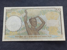 Charger l&#39;image dans la galerie, Afrique Occidentale : 100 Francs (10-9-1941)
