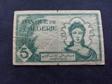 Charger l&#39;image dans la galerie, Algérie : 5 Francs 1942
