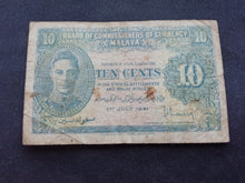 Charger l&#39;image dans la galerie, Malaya : 10 Cents 1941

