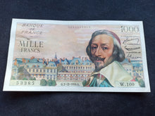 Charger l&#39;image dans la galerie, 1000 Francs Richelieu (2-12-1954) Qualité
