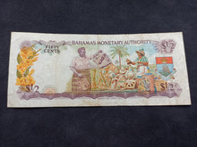 Charger l&#39;image dans la galerie, Bahamas : 1/2 Dollar / 50 Cents 1968
