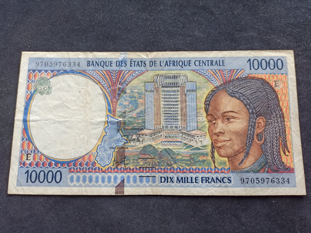 Cameroun : 10000 Francs 1994-97 E