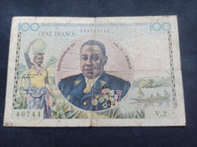 Charger l&#39;image dans la galerie, Afrique Equatoriale &amp; Cameroun : 100 Francs 1957
