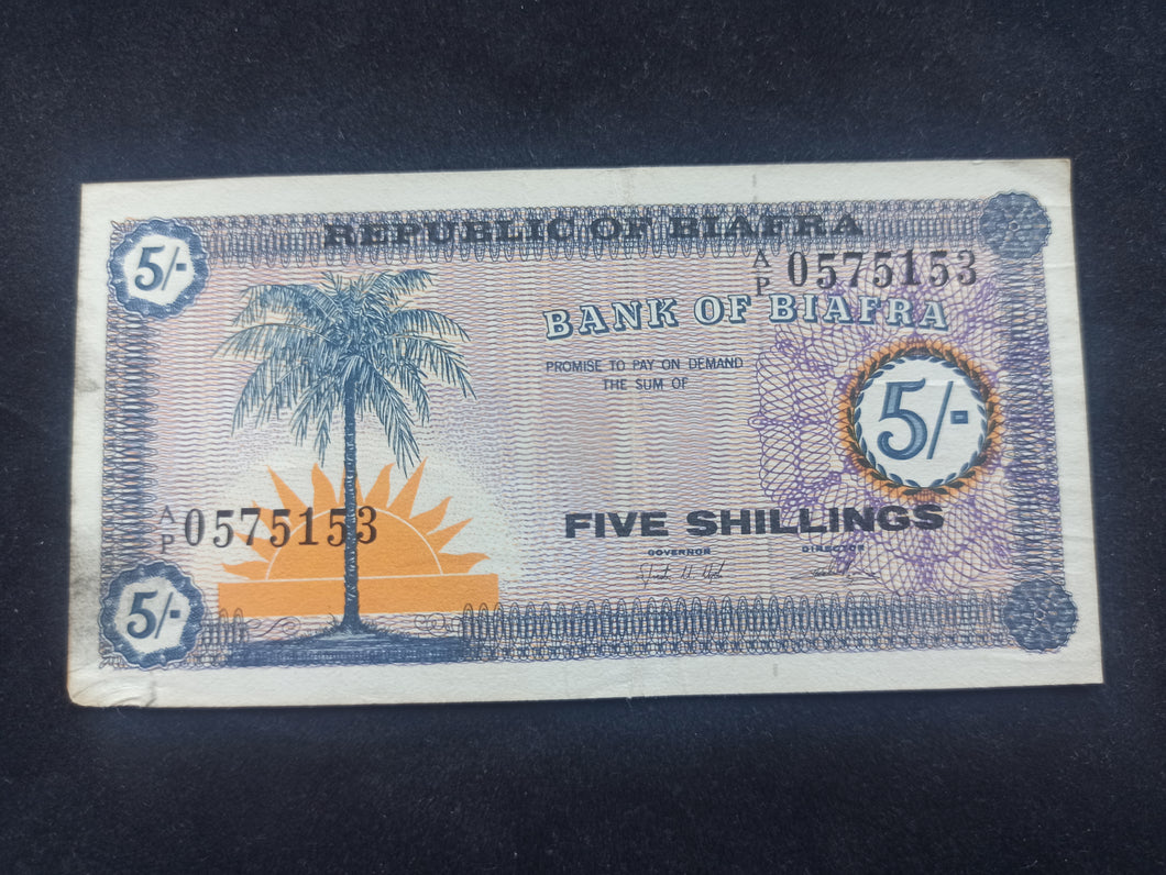 Biafra : 5 Shillings 1967