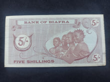 Charger l&#39;image dans la galerie, Biafra : 5 Shillings 1967
