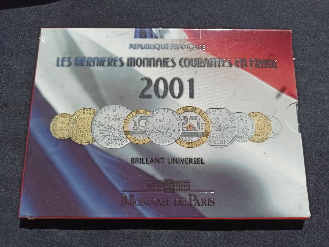 Bu France 2001 : Les derniers Francs , Scellé sous Blister