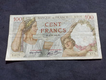 Charger l&#39;image dans la galerie, 100 Francs Sully (9-11-1939)
