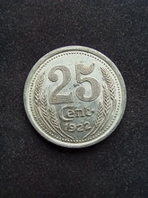 Charger l&#39;image dans la galerie, Monnaie de Nécessité : Eure et Loire : 25 Centimes 1922
