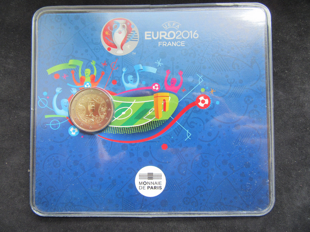 2016 : 2 Euro Commémorative BU France : UEFA
