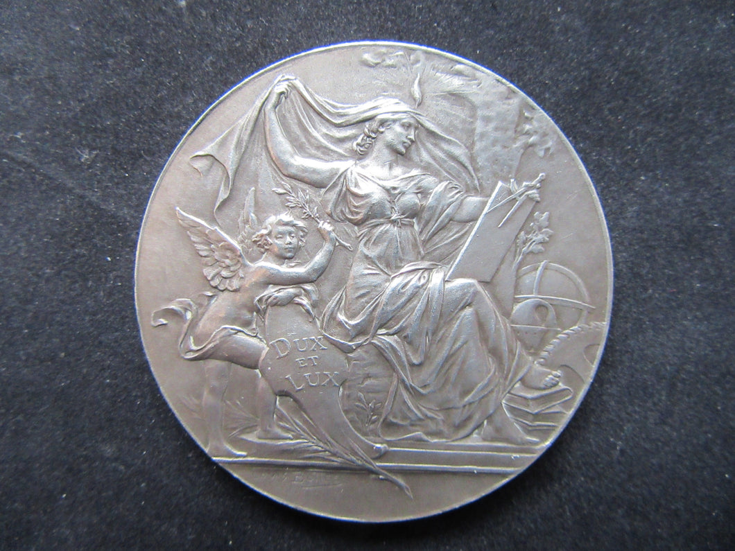 Médaille Argent : à la Science Ste industrielle de Rouen Louis Bottée Dux et Lux