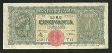 Charger l&#39;image dans la galerie, Italie : 50 Lira 1944
