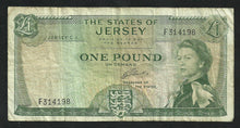 Charger l&#39;image dans la galerie, Jersey : One Pound 1963
