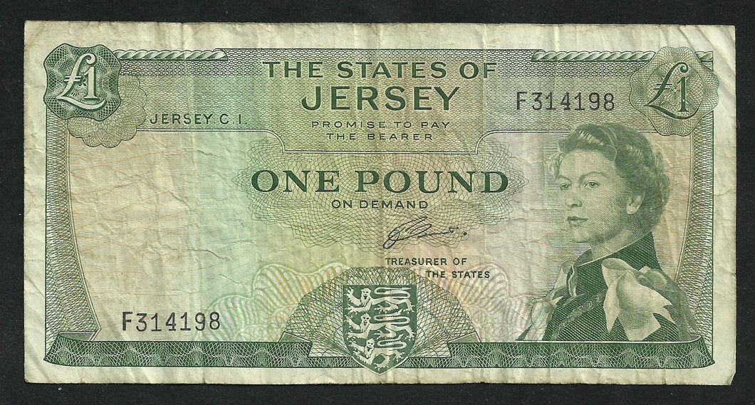 Jersey : One Pound 1963