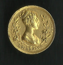 Charger l&#39;image dans la galerie, Médaille Or Henri V : Duc de Berry : Regrets &amp; Espérance par Vivier 1820
